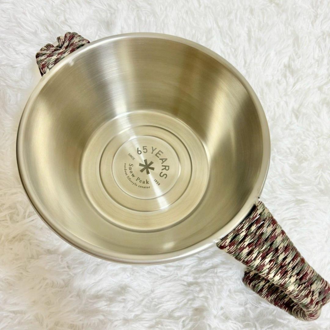 【新品未使用】 peak 65周年記念　ビッグシェラカップ　スノーピーク