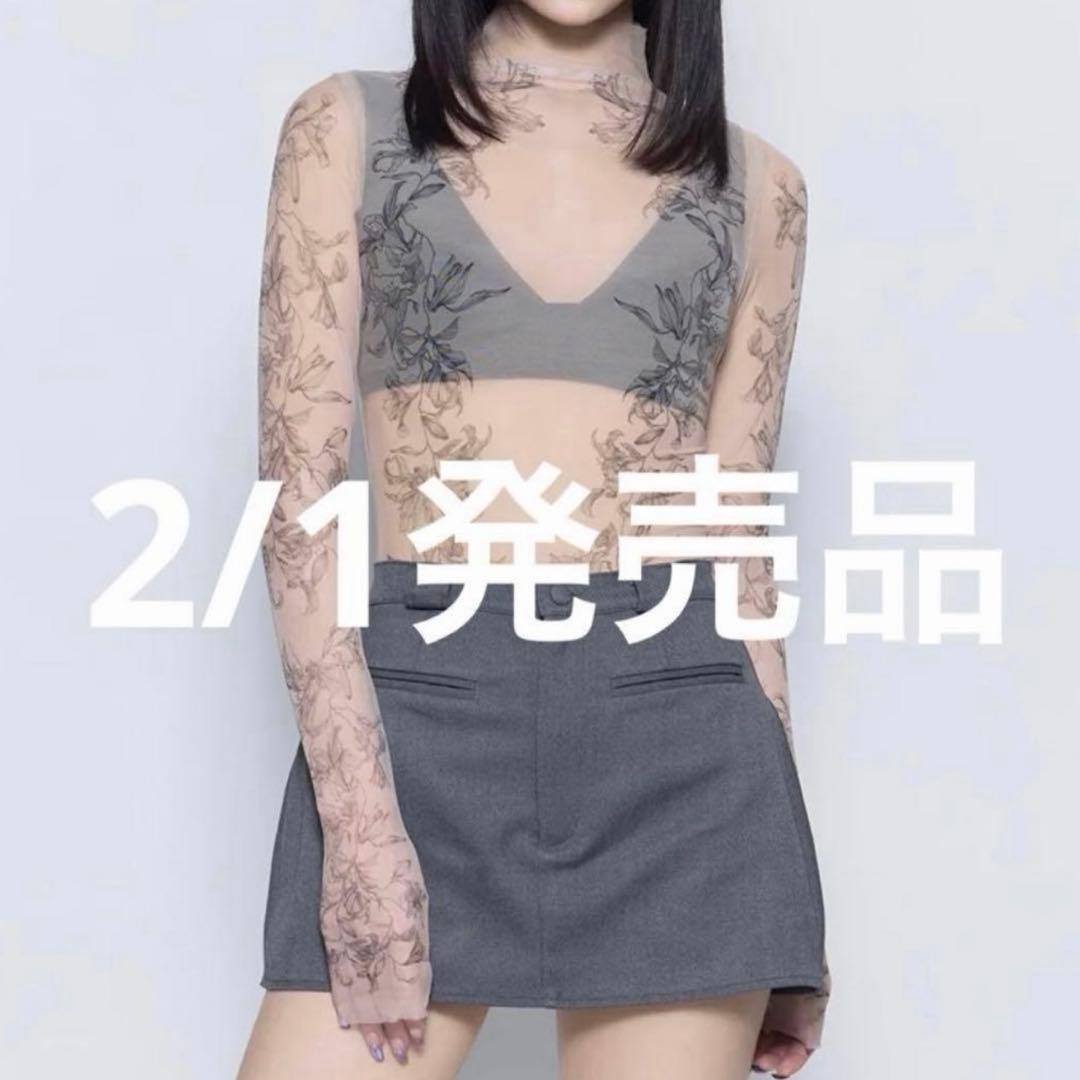 theredthread lily tattoo tops メルトザレディ