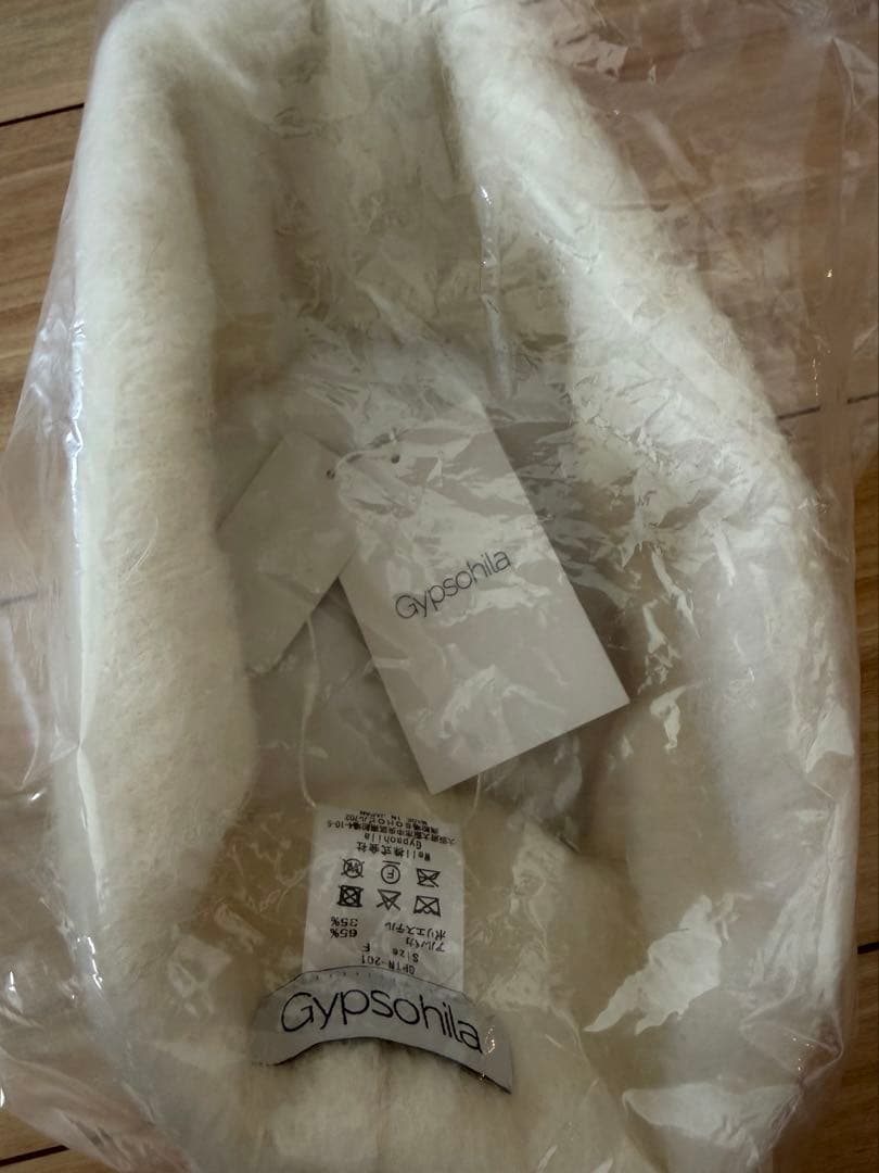 ジプソフィア　gypsohila Alpaca Cap ホワイト