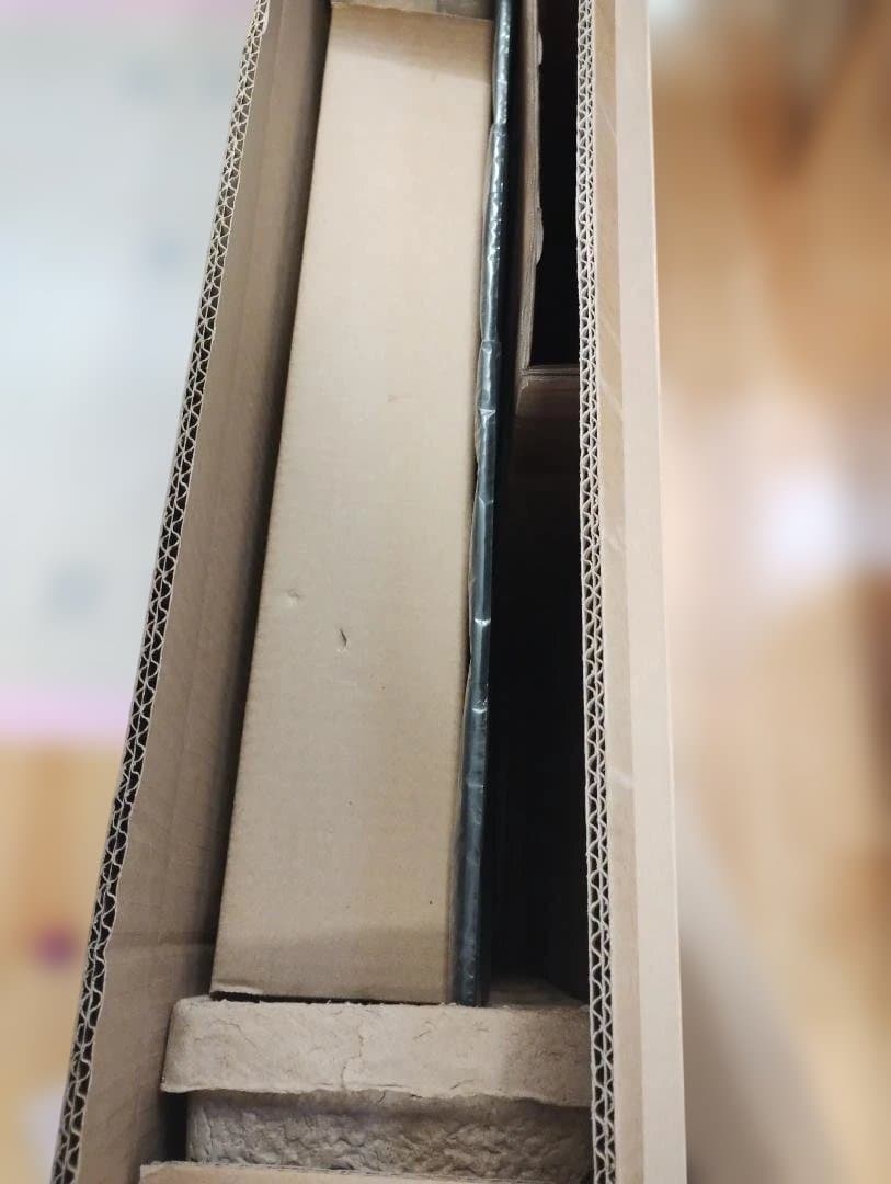 【新品未使用】タワーtower 蓋付き目隠し付き3分別45Lゴミ箱　ブラック