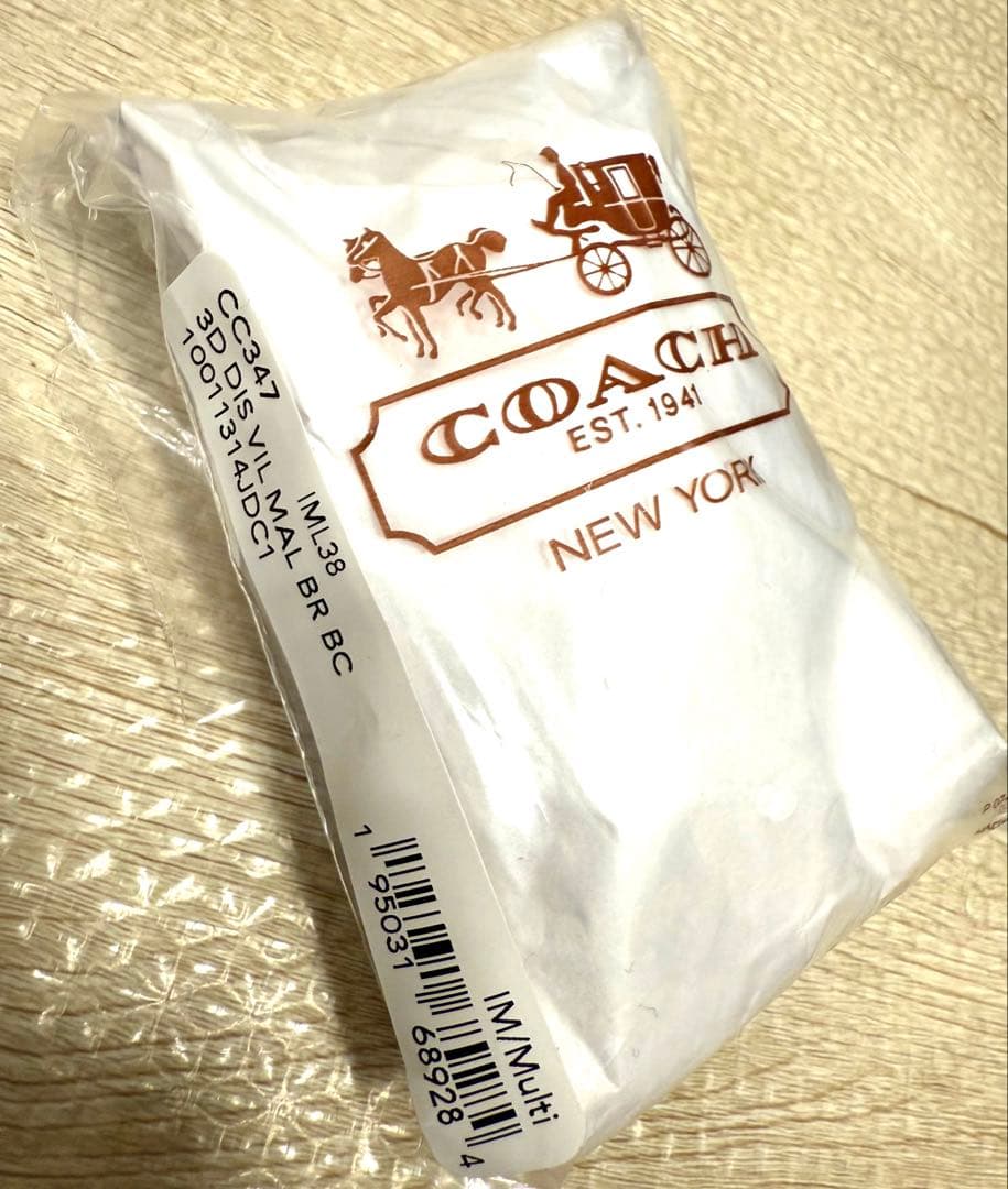 【新品未使用】DISNEY X COACH マレフィセント ベア チャーム