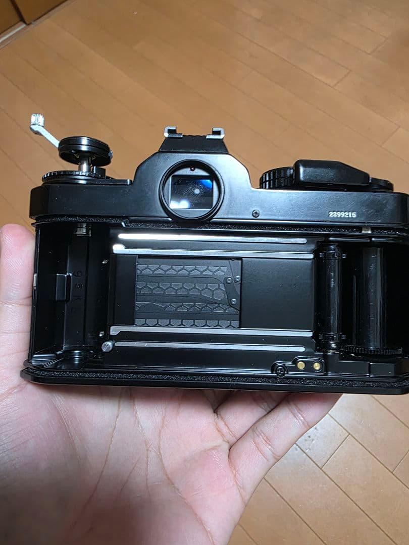【きれいな動作品】Nikon ニコンFE2 ブラック 清掃.整備済み