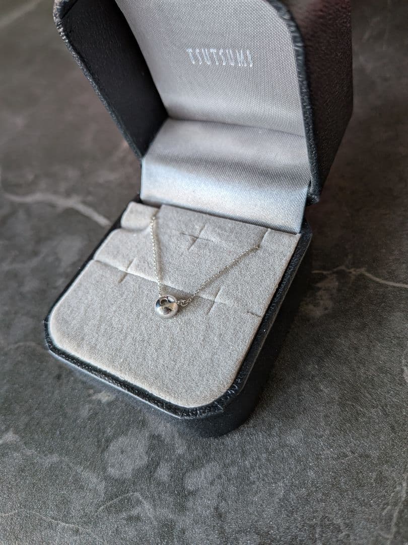 ツツミ　ネックレス　プラチナ　一粒ダイヤ　ジュエリー　鑑定書付き