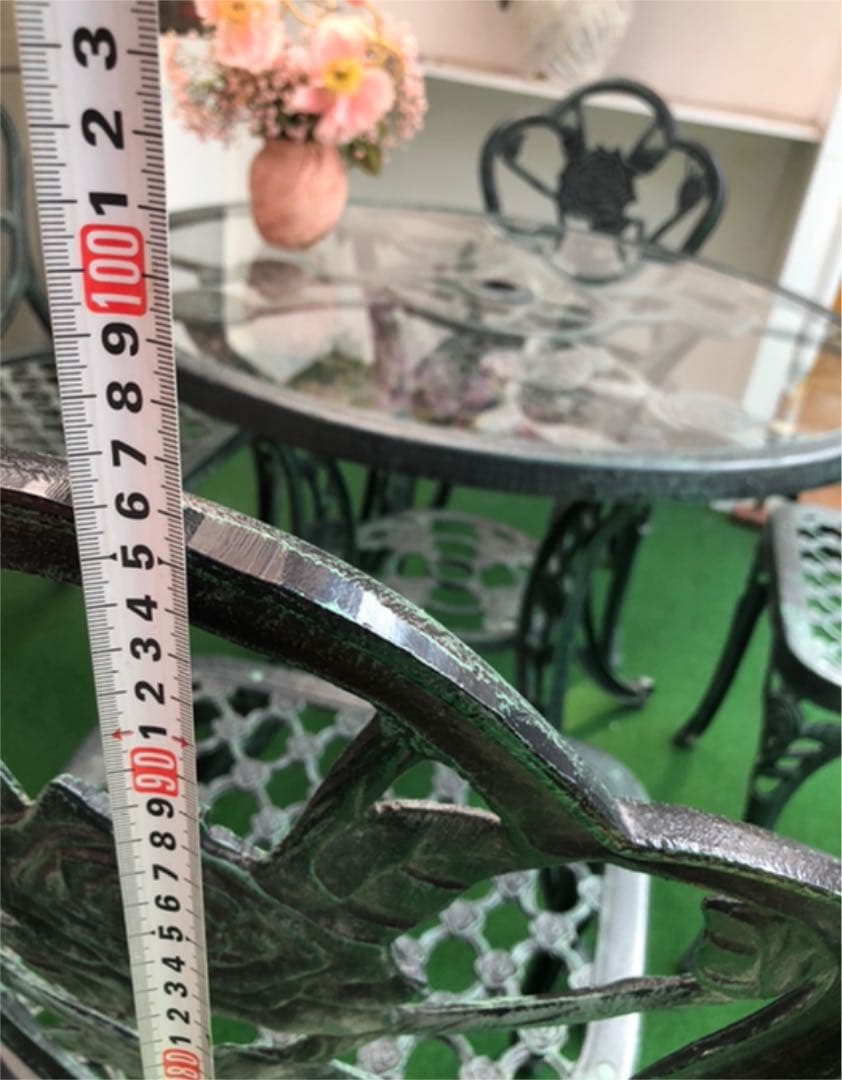 ガーデンテーブル＆チェア5点セット