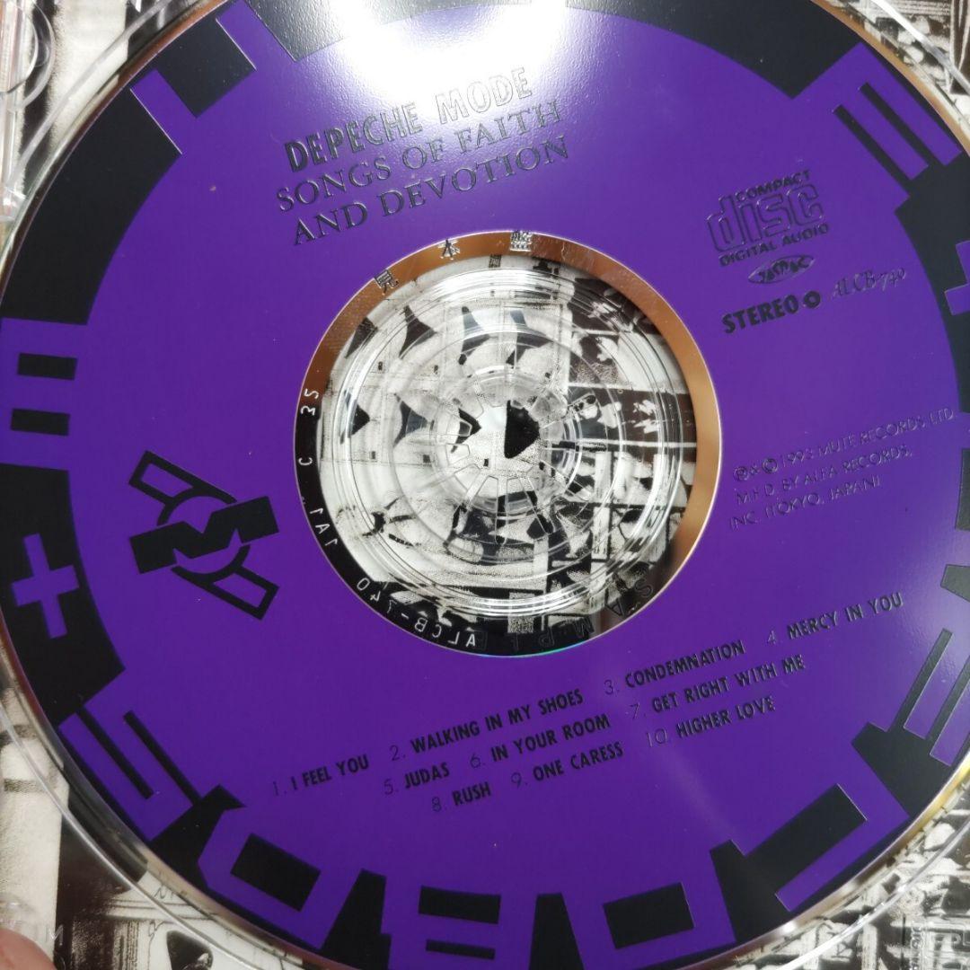 見本盤デペッシュ・モード　Songs of Faith and Devotion