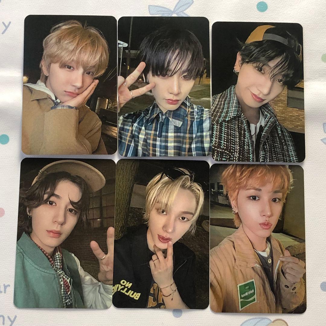 The action BOYNEXTDOOR サノク トレカ 全員 6枚