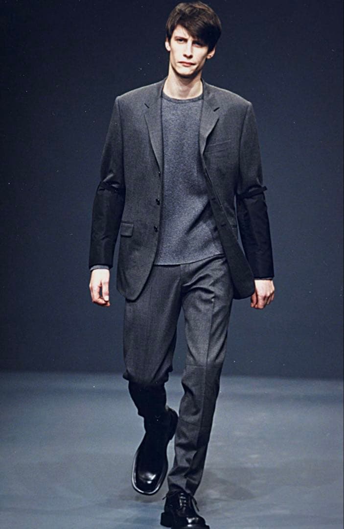 靴 99AW Prada Archive square toe