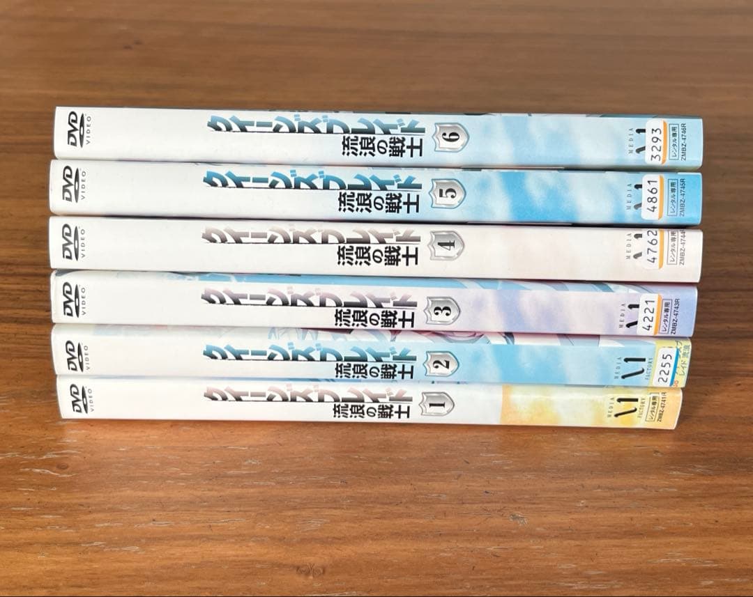クイーンズブレイド 流浪の戦士 全6巻＋玉座を継ぐ者 全6巻 DVD 全巻セット