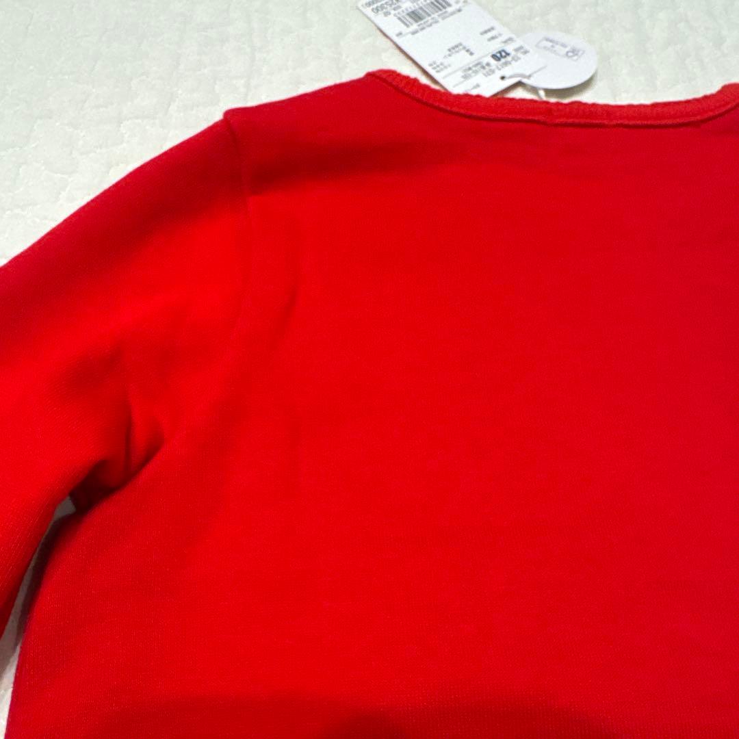 ミキハウス 新品　刺繍デザイン トレーナー 120 うさこ　長袖　トップス