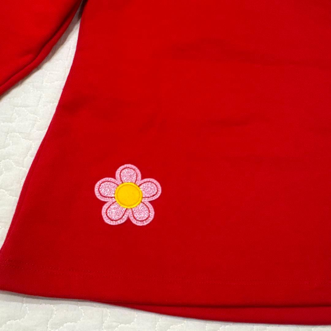 ミキハウス 新品　刺繍デザイン トレーナー 120 うさこ　長袖　トップス