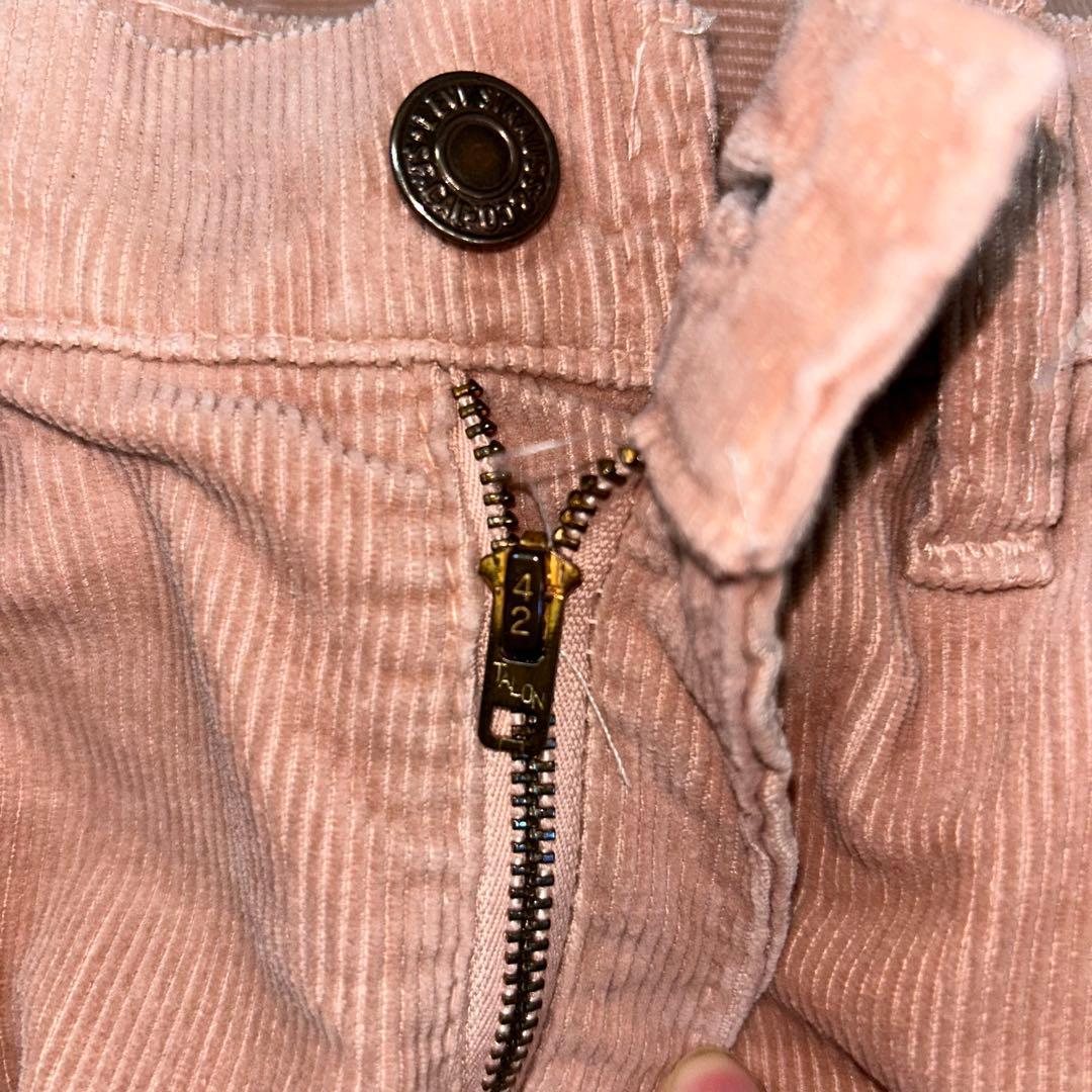 70s LEVI’S 646コーデュロイ ピンク コーズ ヴィンテージ