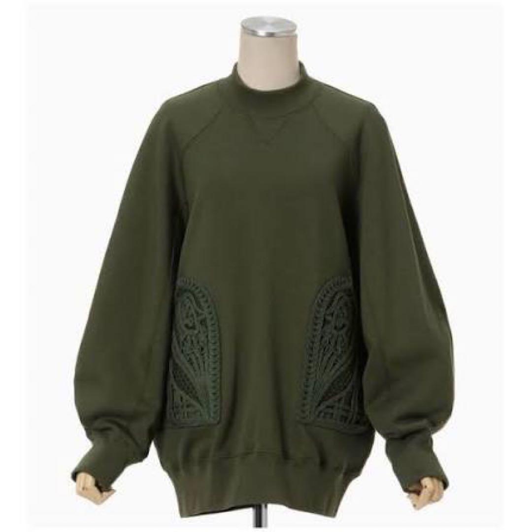 Mame Kurogouchi マメ クロゴウチ 刺繍 スウェット