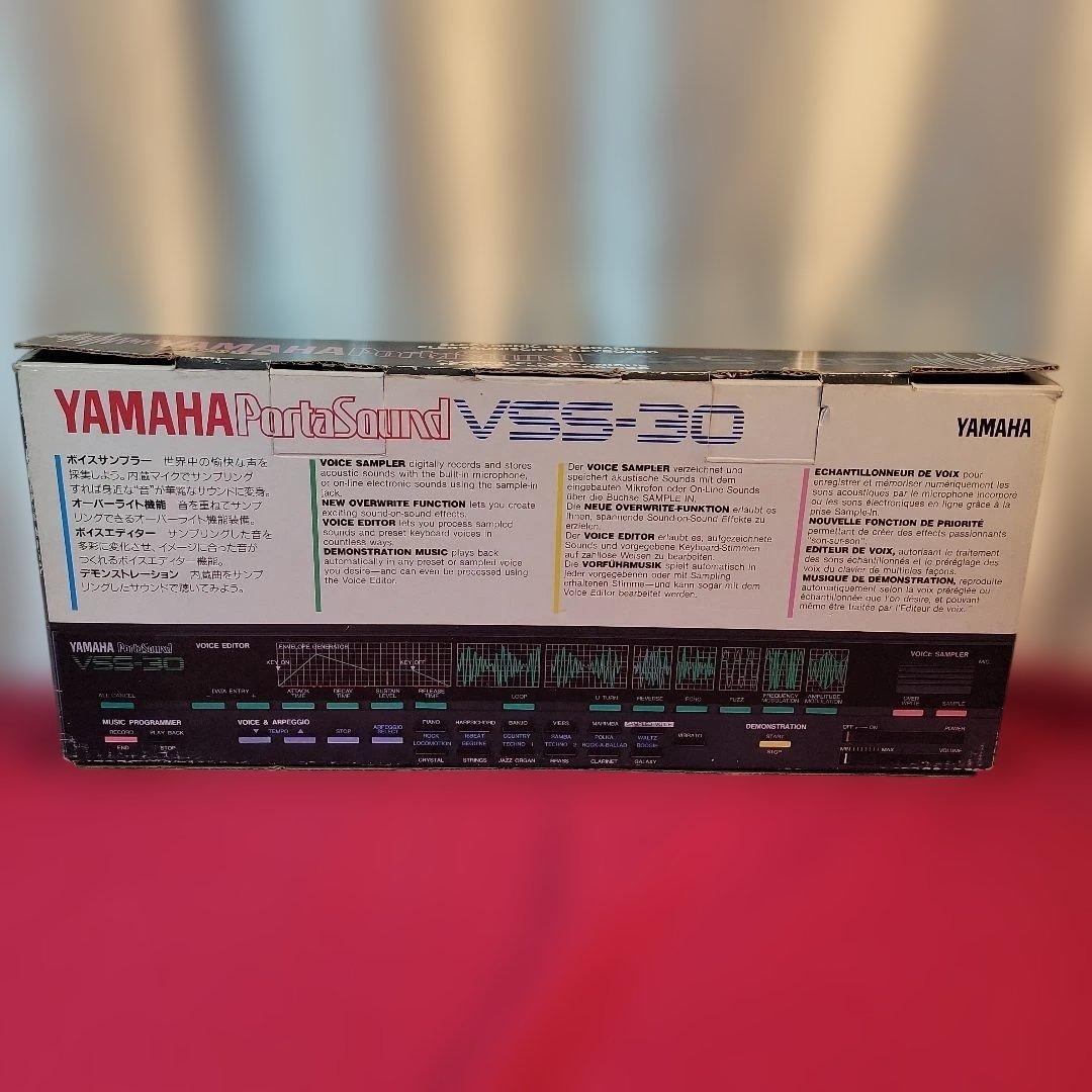 YAMAHA Porta Sound VSS-30元箱付きビンテージ動作品