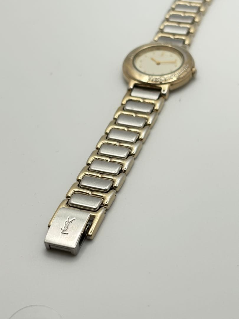 イヴサンローラン Yves Saint Laurent クォーツ 腕時計 稼働品