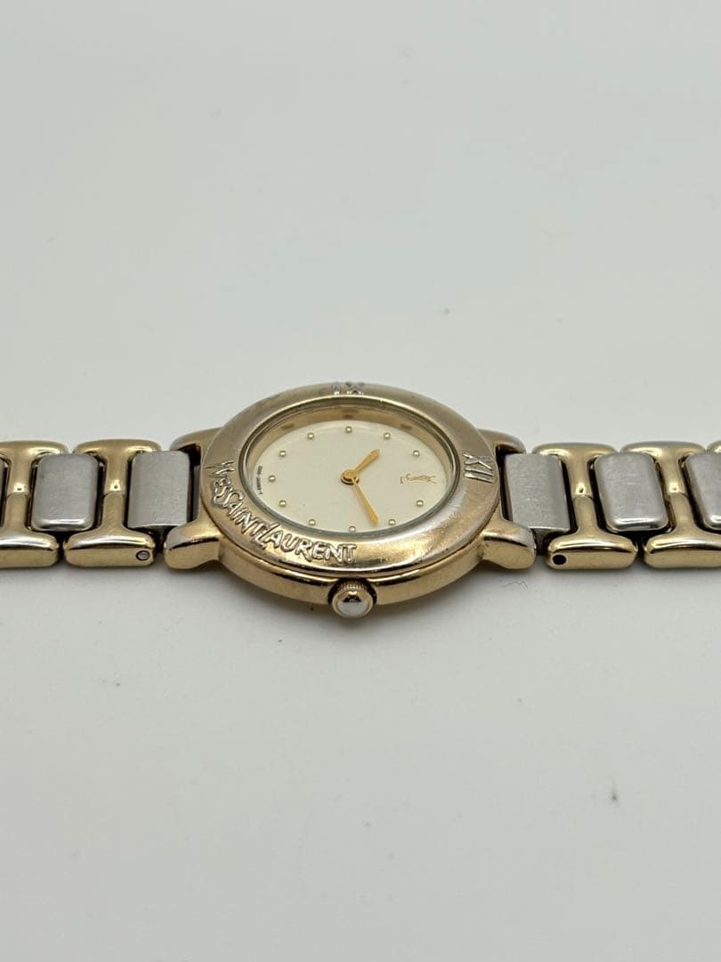 イヴサンローラン Yves Saint Laurent クォーツ 腕時計 稼働品