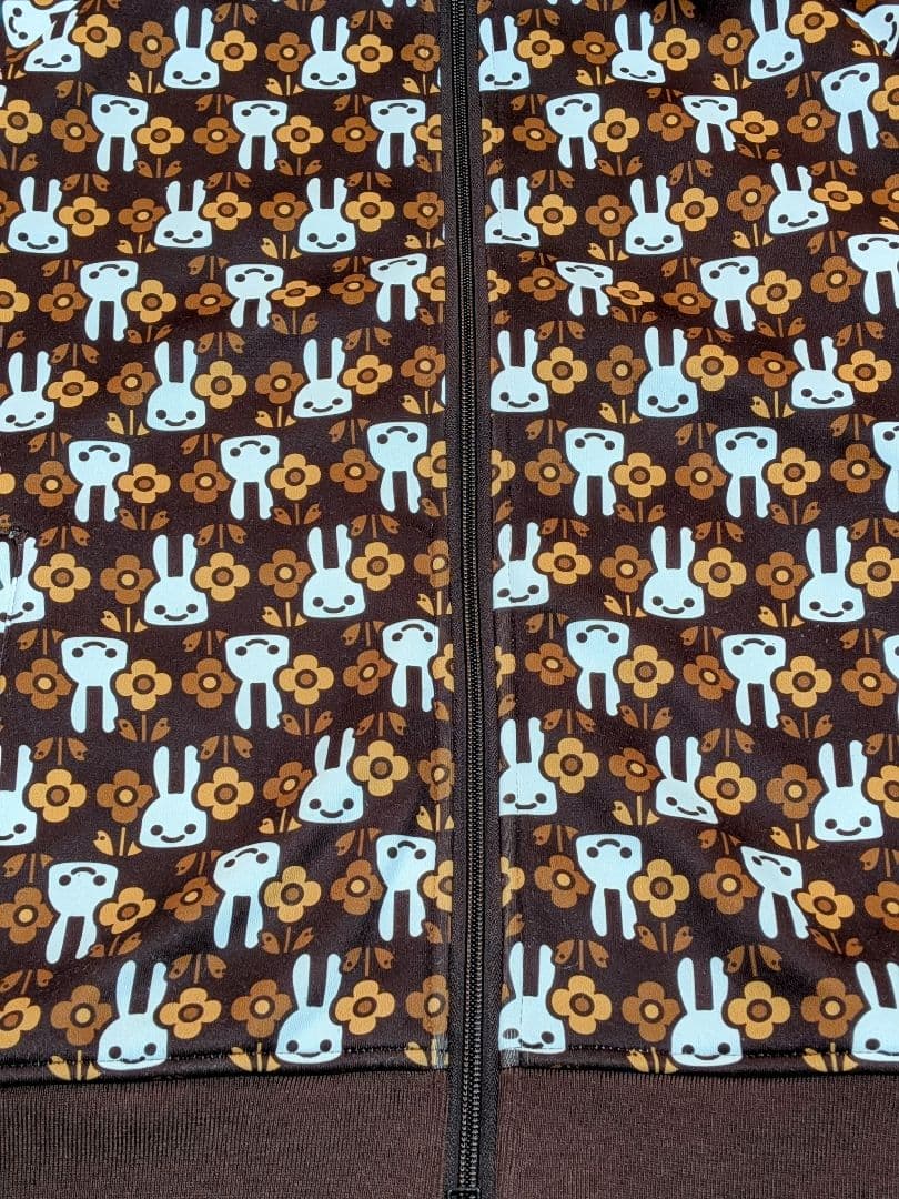 CUNE キューン 花グラム トラックジャケット ウサギ ジャージ Lサイズ