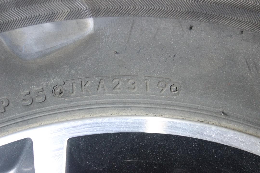 ⭐️新車外し⭐️２００系ハイエースＯＰアルミＢＳエコピアスペア１本⑤