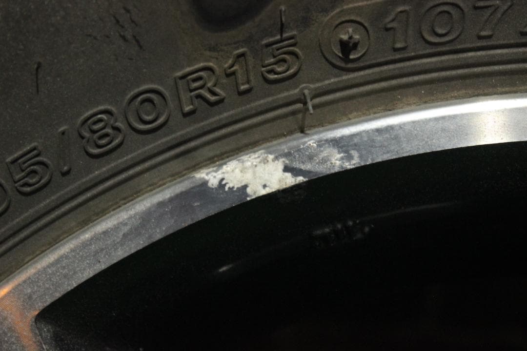 ⭐️新車外し⭐️２００系ハイエースＯＰアルミＢＳエコピアスペア１本⑤