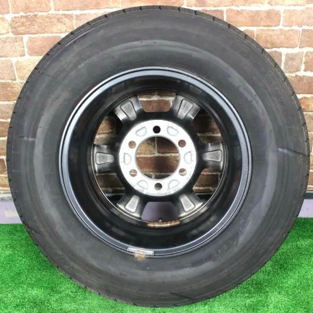 ⭐️新車外し⭐️２００系ハイエースＯＰアルミＢＳエコピアスペア１本⑤