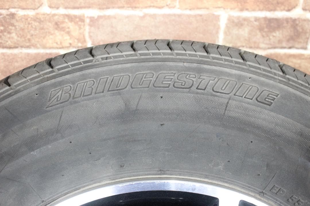 ⭐️新車外し⭐️２００系ハイエースＯＰアルミＢＳエコピアスペア１本⑤