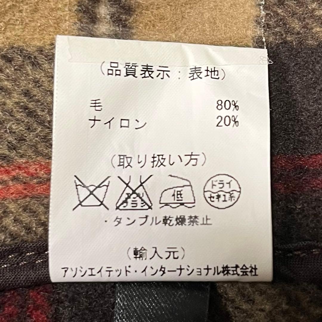 美品✨英国製✨ グローバーオール ダッフルコート キャメル M ウール フード付