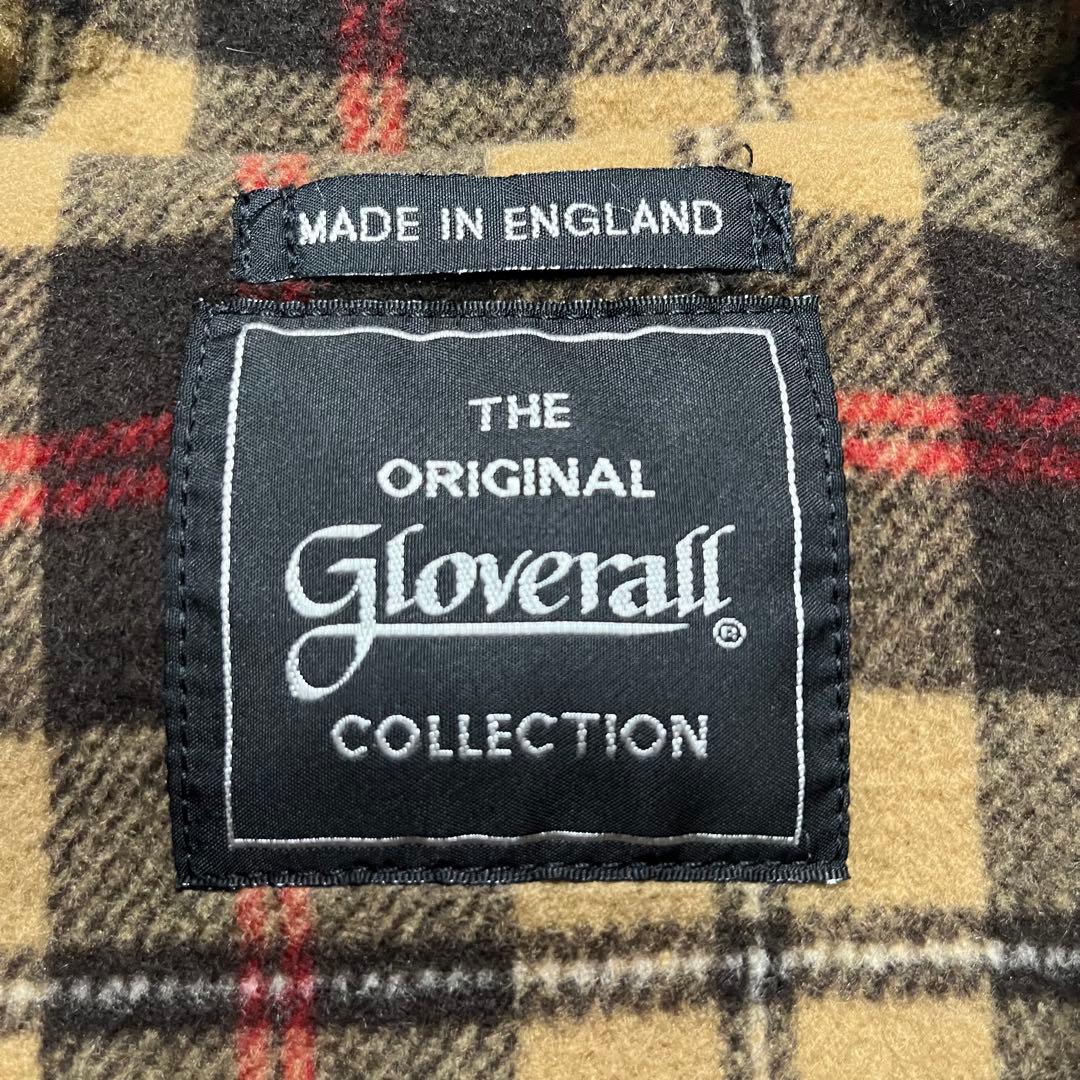 美品✨英国製✨ グローバーオール ダッフルコート キャメル M ウール フード付