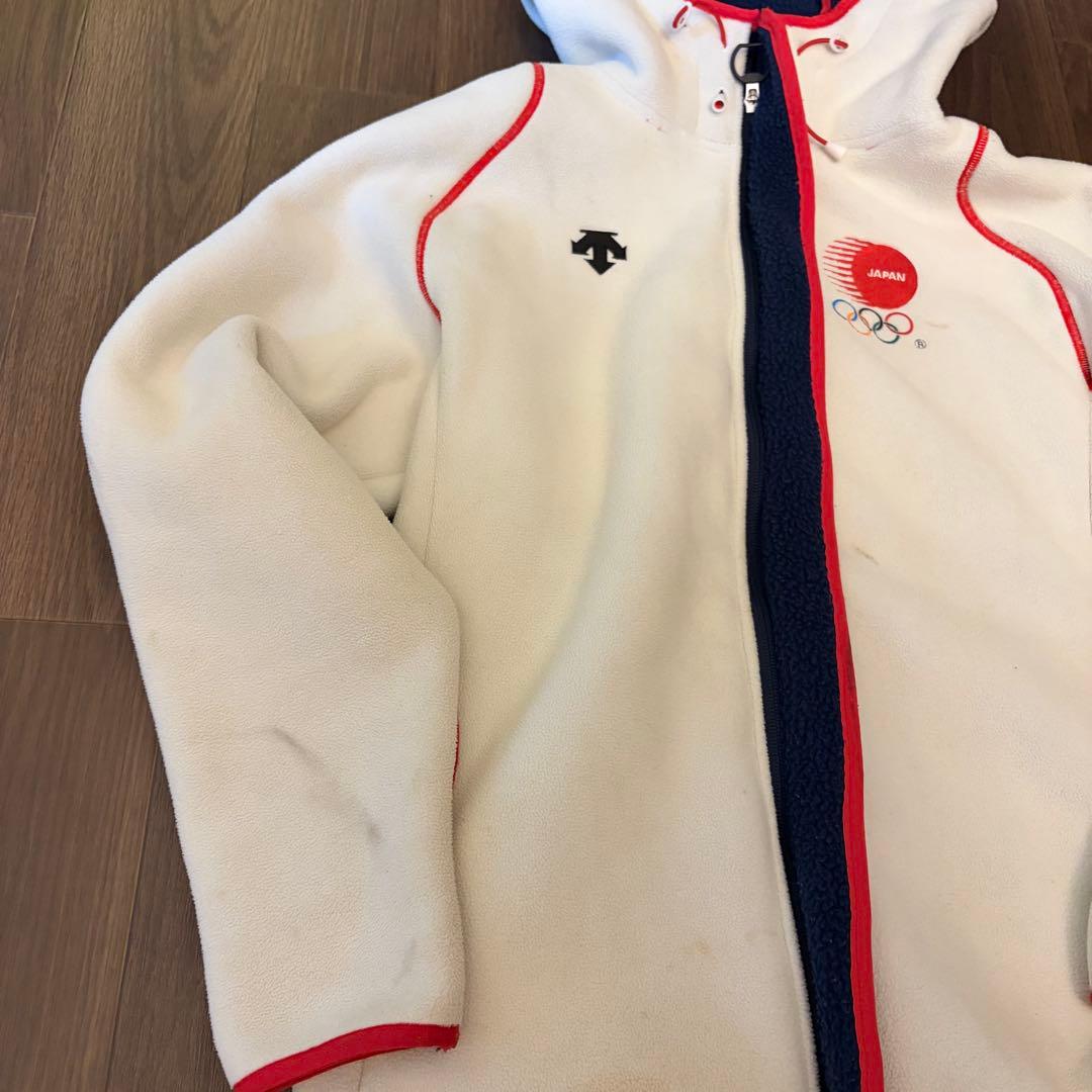 【希少・非売品】2010バンクーバー五輪 日本代表公式ボアフリース デサント L