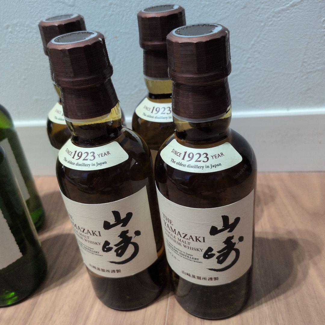 山崎・白州ウイスキー ミニボトル 8本セット