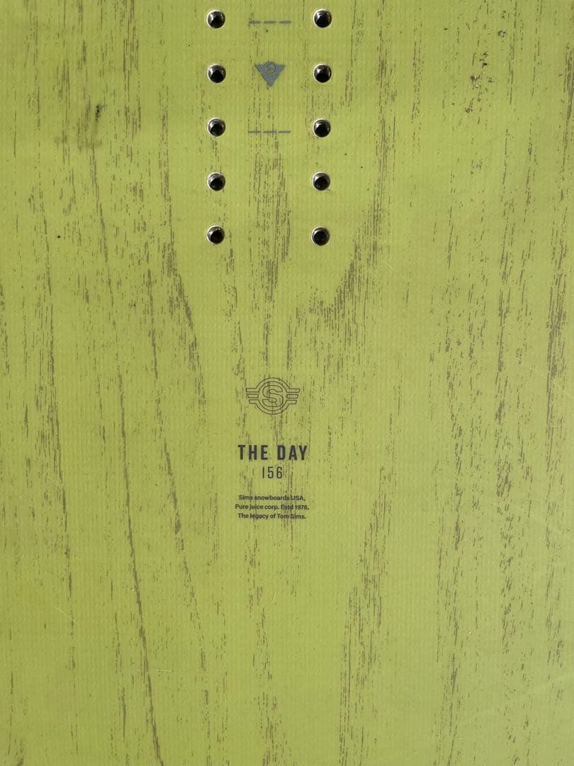 SIMS THE DAY 156 スノーボード　板