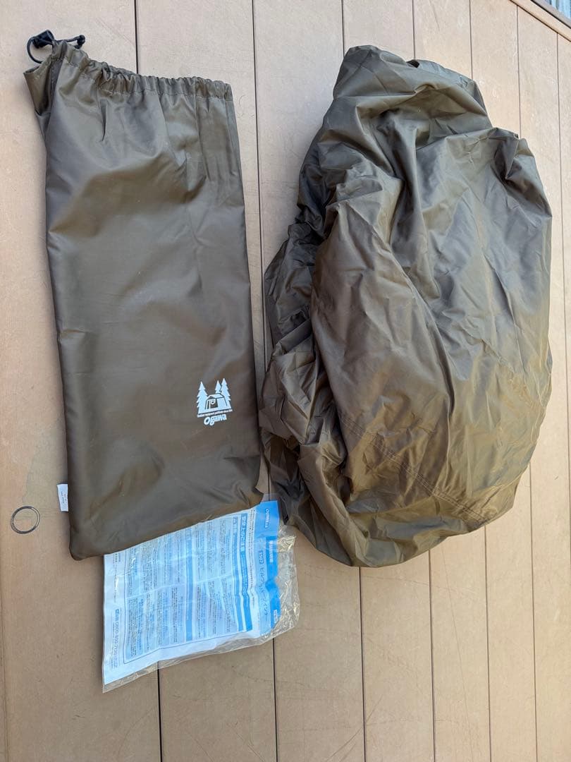 【ogawa】ピルツ15用PVCマルチシート＆ハーフインナーテント