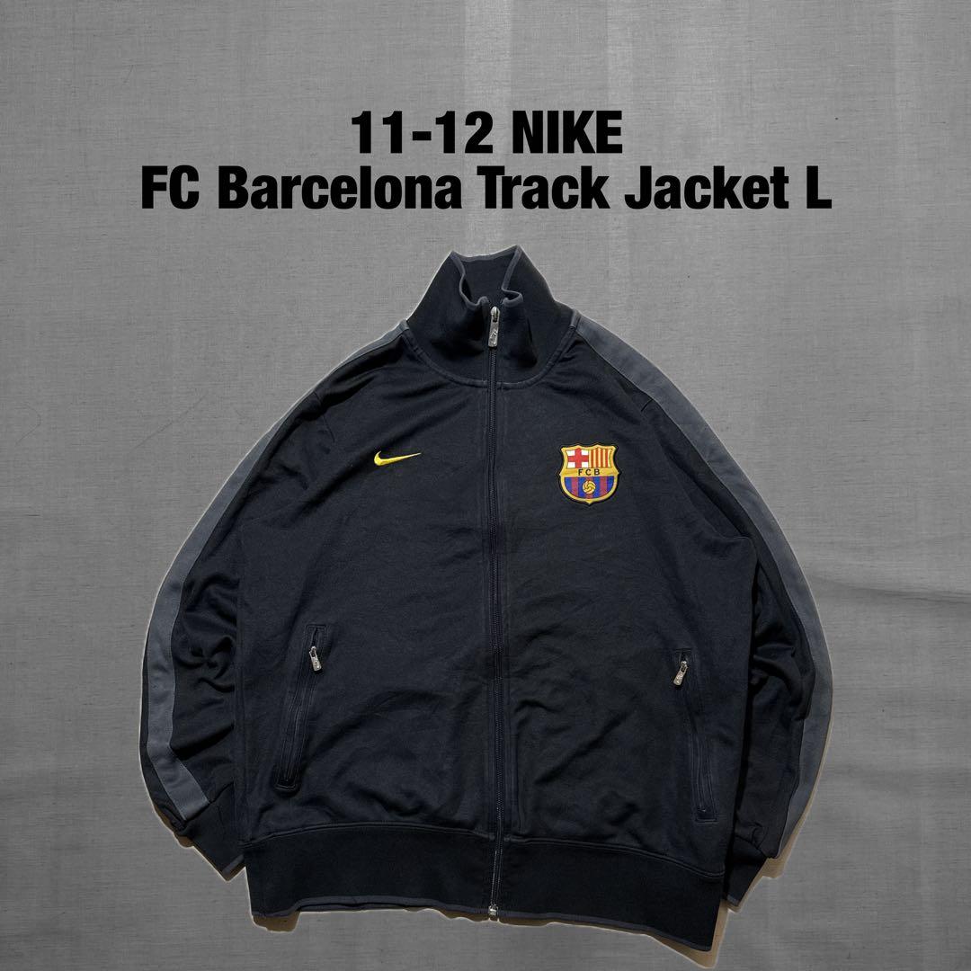 11-12 NIKE FCバルセロナ サッカー トラックジャケット ジャージ L