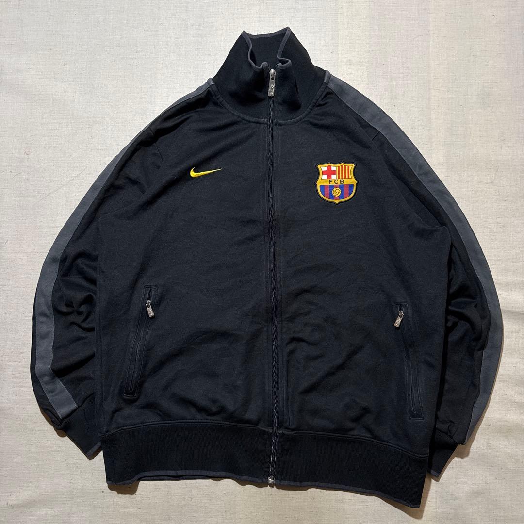 11-12 NIKE FCバルセロナ サッカー トラックジャケット ジャージ L