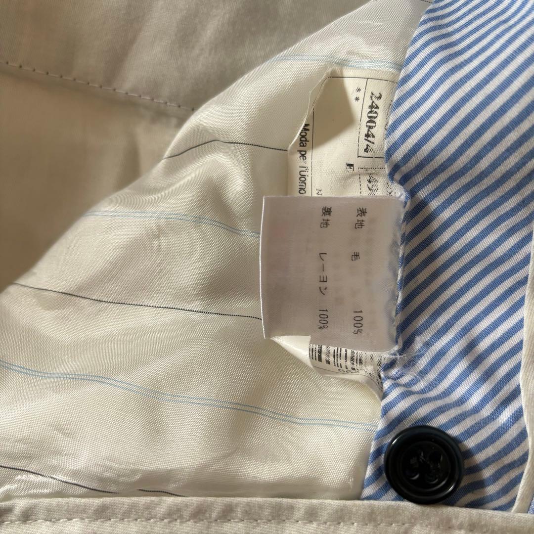 【美品】L.B.M.1911 春夏 サマーウールスーツ 46 フィナモレ 20万