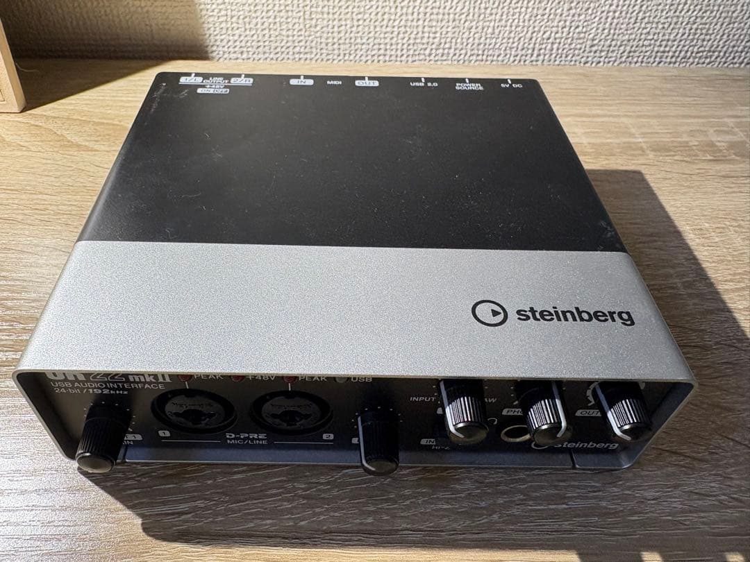 【横浜手渡可】DTMセット　インターフェイス & midiキーボード 49鍵