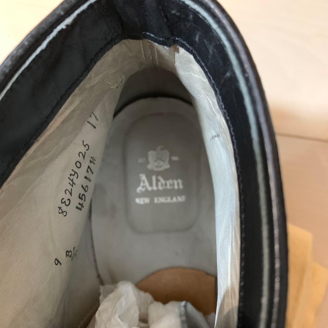 Alden プレーントゥブーツ