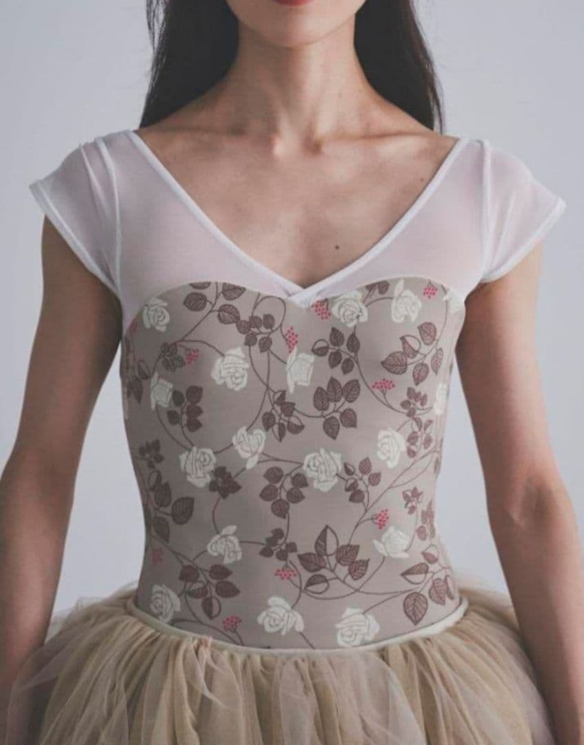 stina レオタード M type H/ mini rose gold