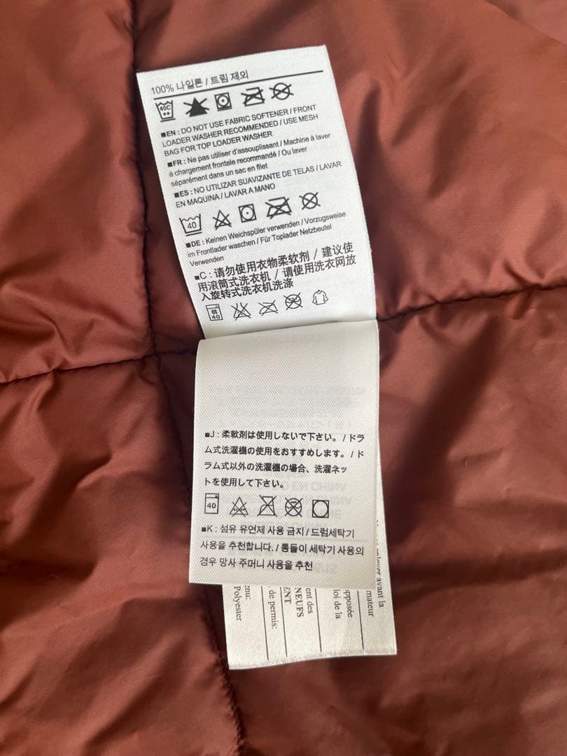 アークテリクス　ロングコート　ブラウン　オレンジ　Ｌ