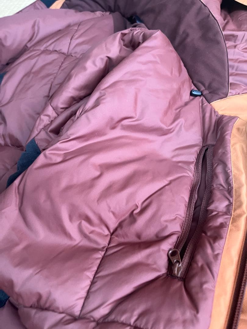 アークテリクス　ロングコート　ブラウン　オレンジ　Ｌ