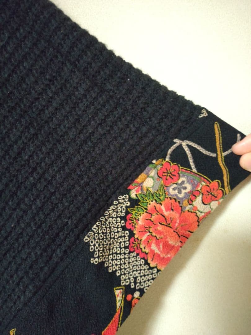 QutieFrash　キューティーフラッシュ　ファーフード付きニットポンチョ