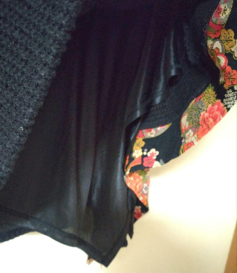 QutieFrash　キューティーフラッシュ　ファーフード付きニットポンチョ