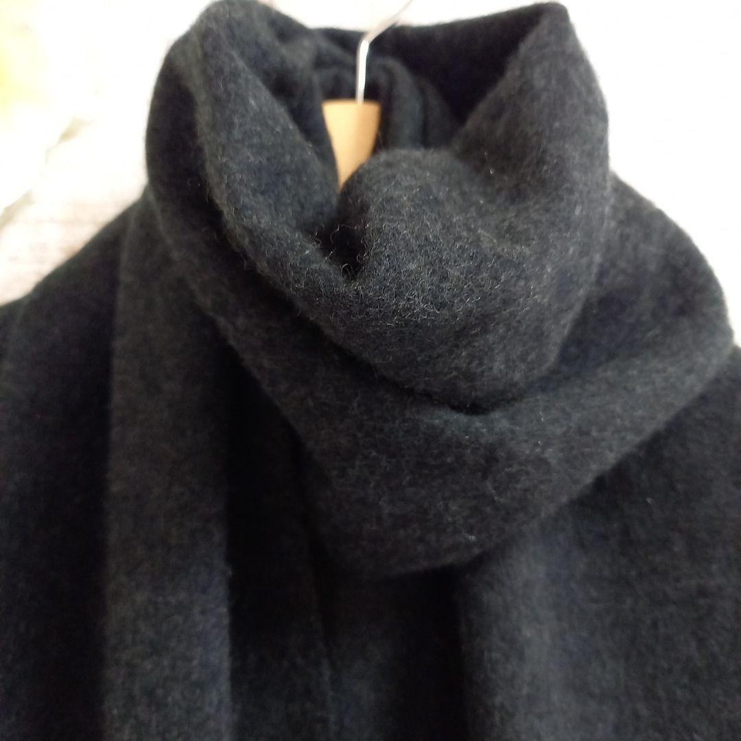 ☆新品☆ LANVIN カシミヤ100% マフラー ダークグレー