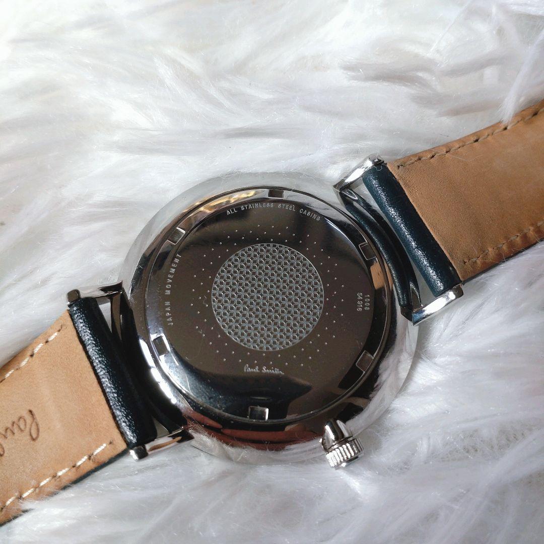 ✨️美品✨️Paul Smith 腕時計 ブルー レザー P10091