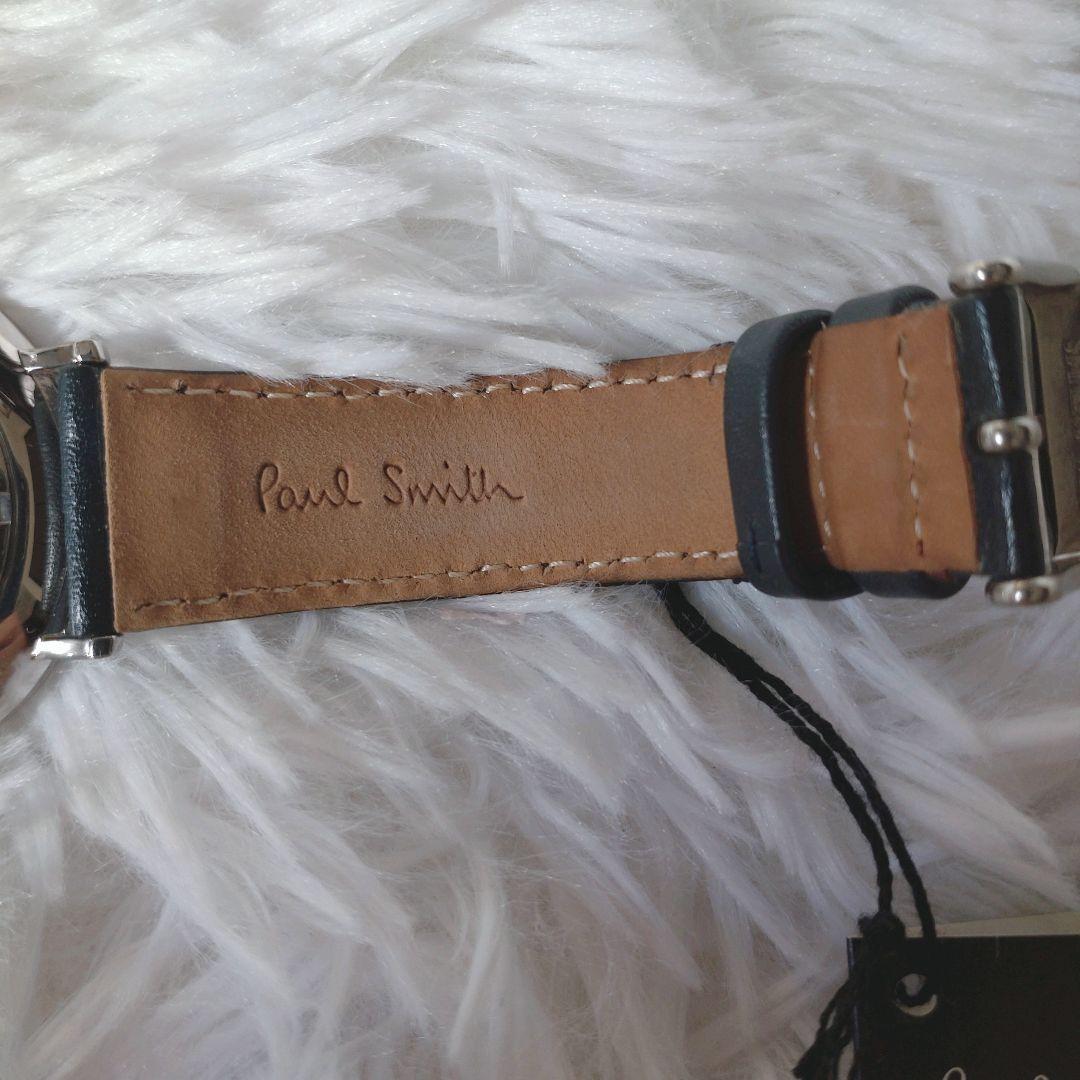 ✨️美品✨️Paul Smith 腕時計 ブルー レザー P10091