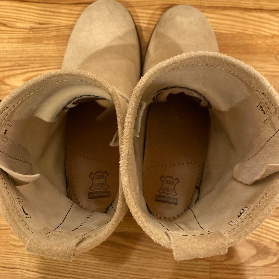 レッドウイング 2965 エンジニアブーツ ショート ベージュ 8.5