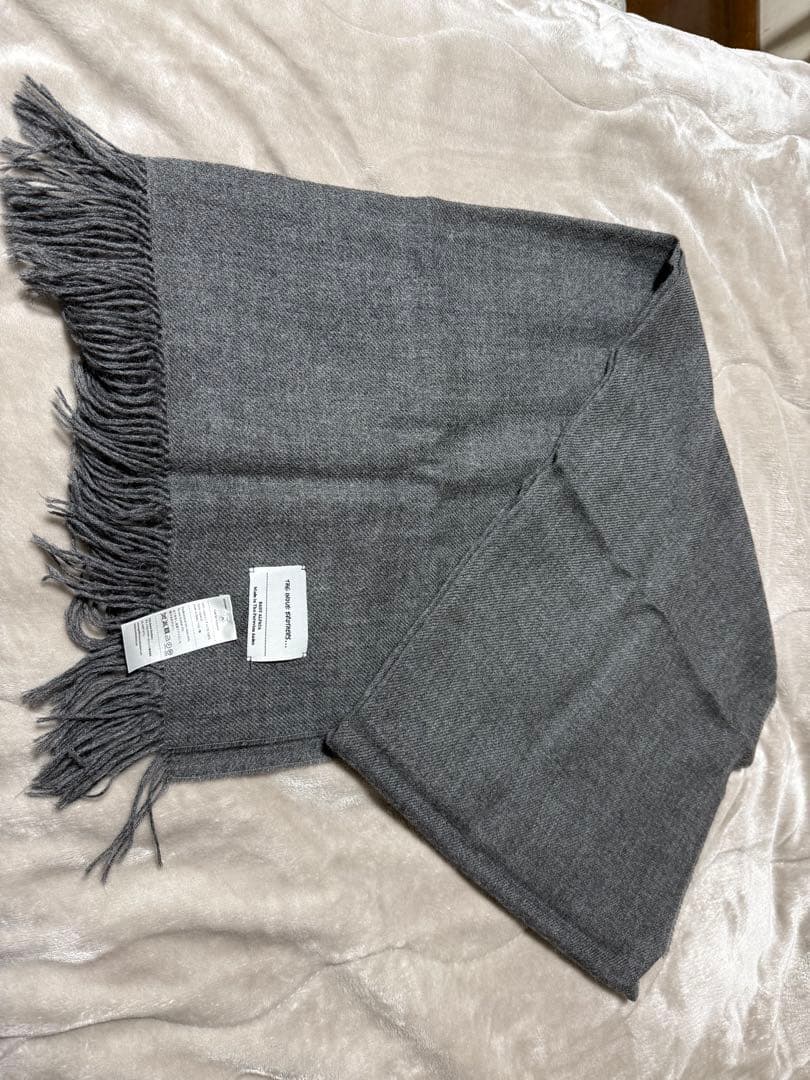 イノウエブラザーズ 大判マフラー ラージ グレー