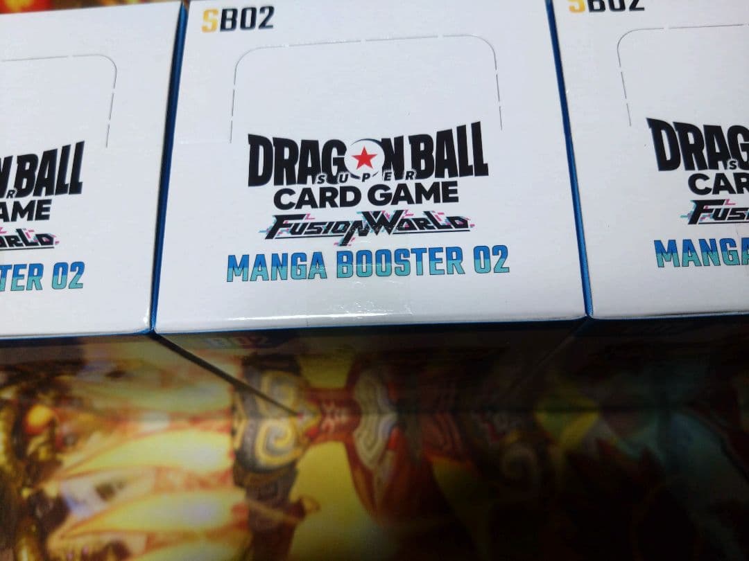 即購入可　MANGA BOOSTER 02　新品未開封　3BOXセット