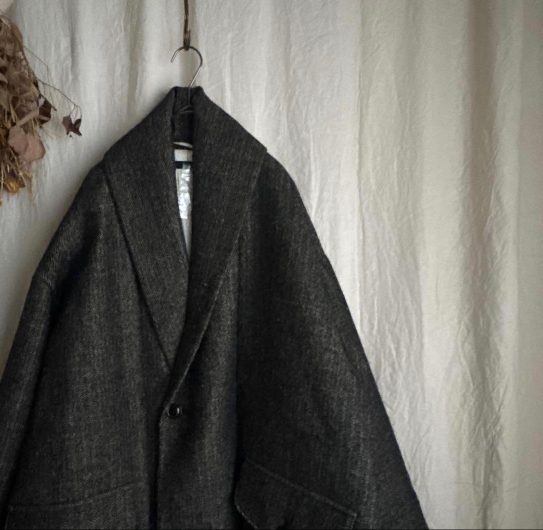 KLASICA SAULT クラシカ ヘリンボーン コート