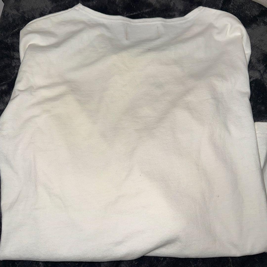 R*様 GRANCY ラインストーンデザイン グラフィックダメージ ロンT