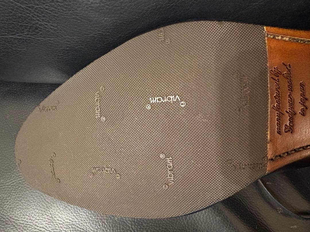 REGAL ウィングチップ 革靴 ブラック 25.5センチ