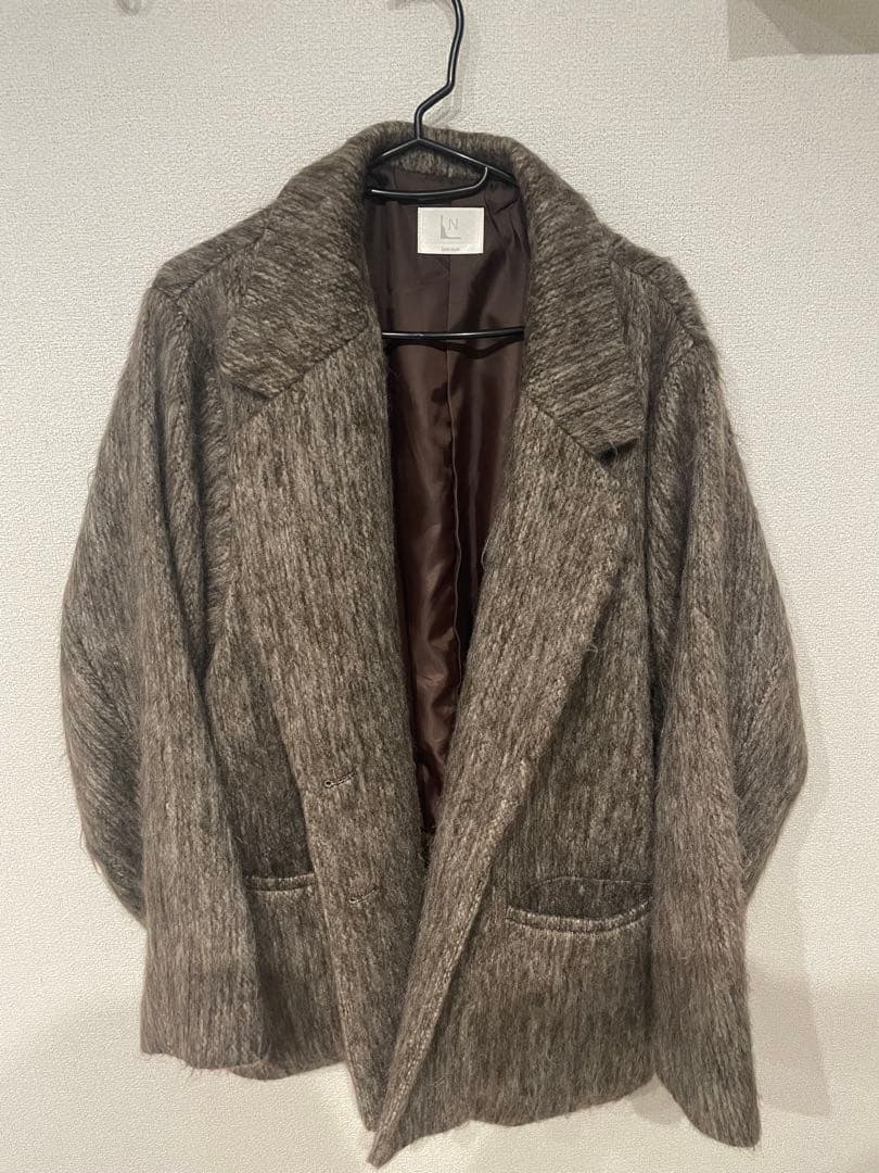 loin nuit shaggy coat / シャギーコート ブラウン